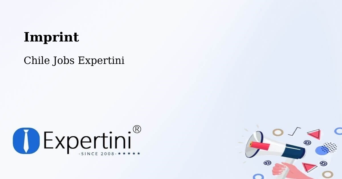 Imprint – Conchalí - Chile Jobs Expertini