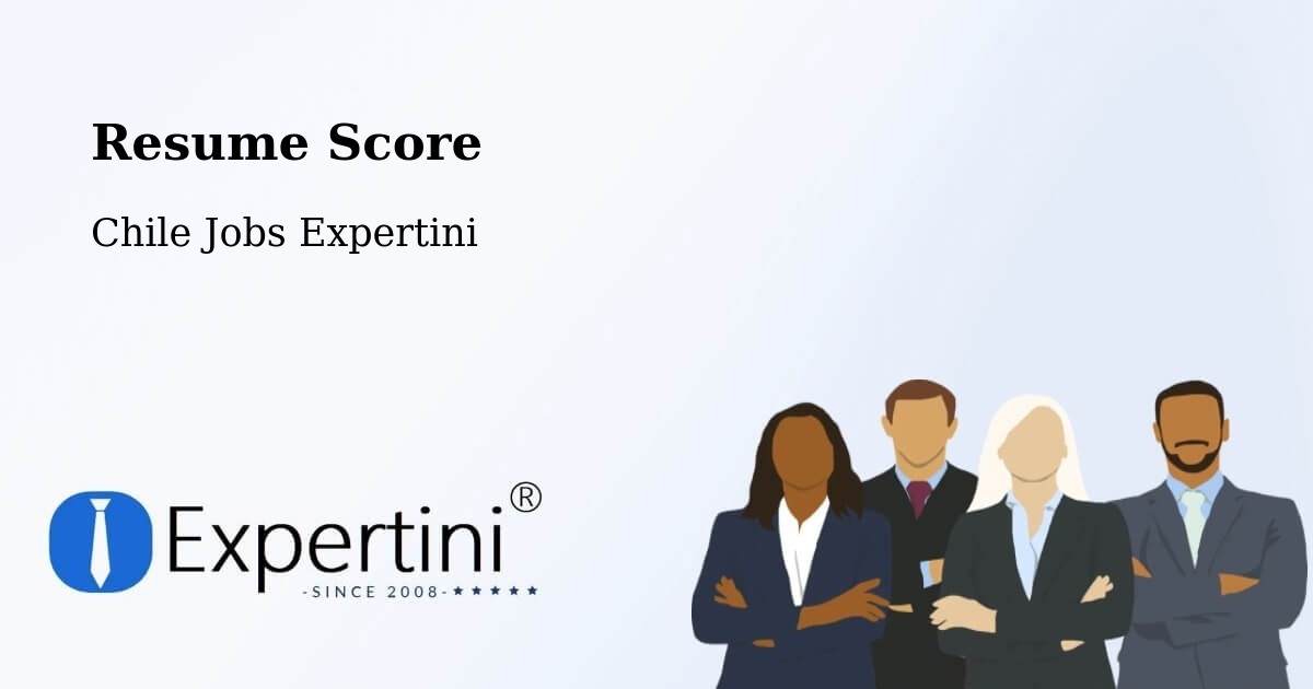 Resume Score & Job Description Match Tool – Conchalí - Chile Jobs Expertini